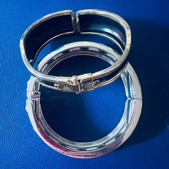 ✨ 2 Statement Cuff Bracelets | Mixed Metal Boho Glam | Bundle Deal ✨ - Picture 4 of 5